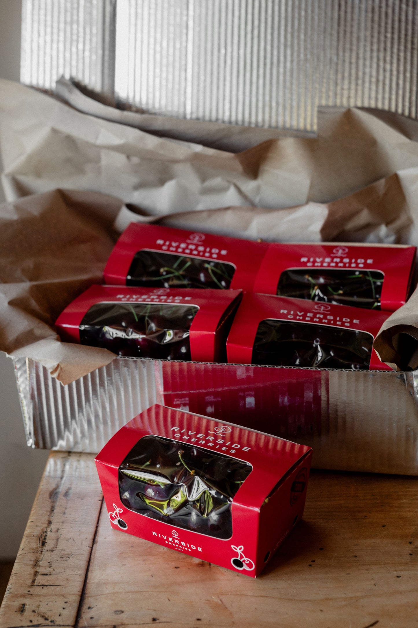 Cherry gift boxes